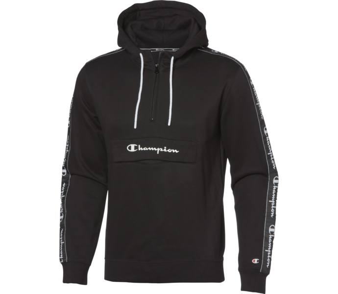 Champion Hooded Half Zip Sweat M collegetröja Black Beauty Champion Hooded Logo jacka Black Beauty Köp online hos