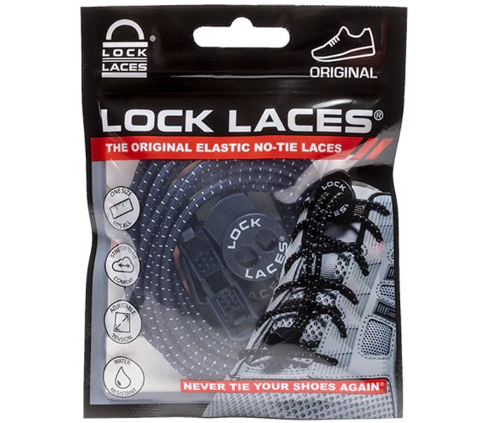 LockLaces Lock Laces skosnören Blå