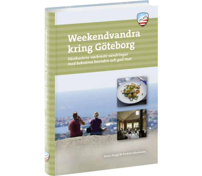 Calazo Weekendvandra kring Göteborg guidebok Flerfärgad