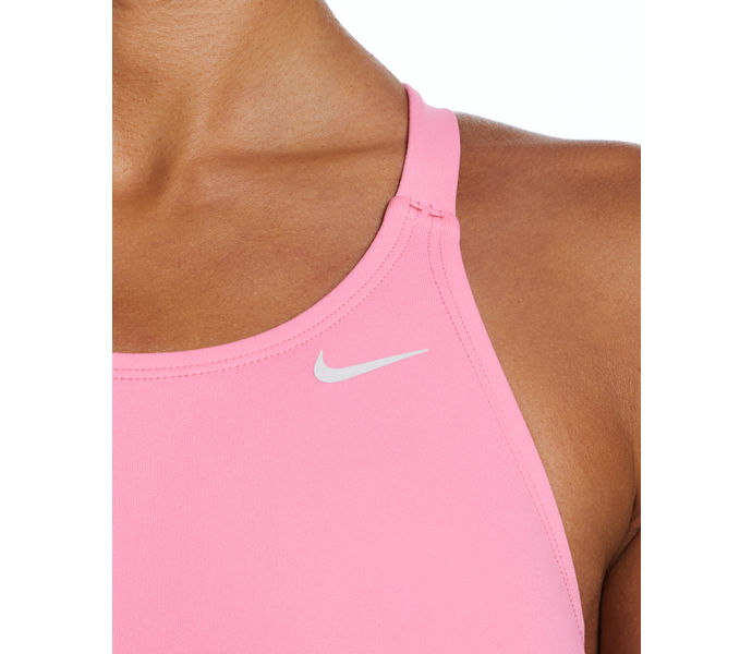 Nike Fast Back One Piece Solid baddräkt Rosa