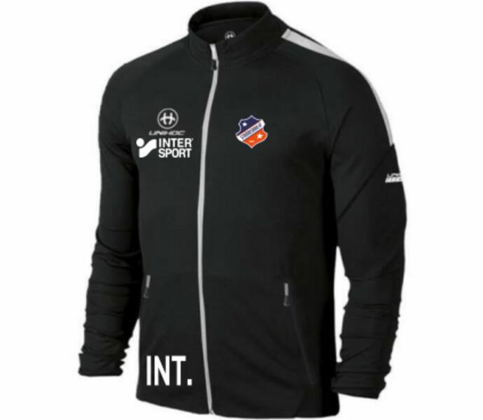 Unihoc Jacket Jr Technic black/white Svart