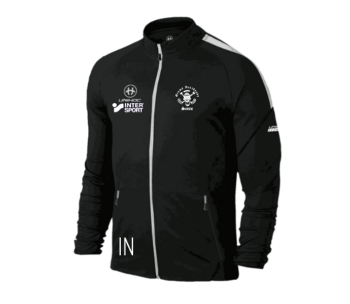 Jacket Jr Technic black/white