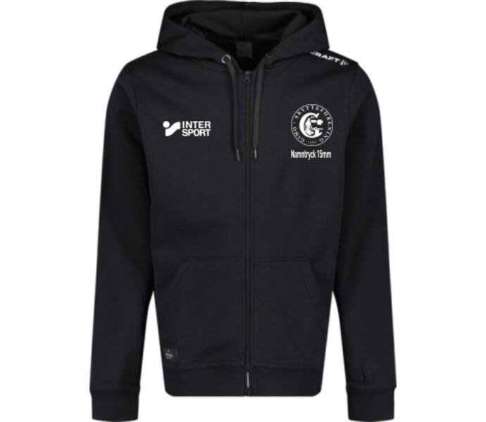 Craft Community Fullzip Hoodie Svart