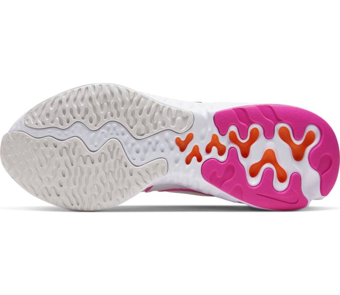 nike renew run platinum tint white pink blast black