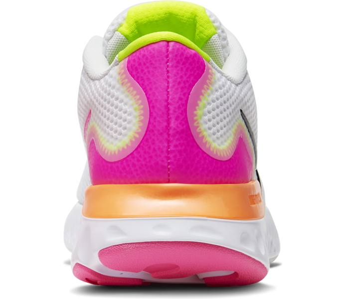 nike renew run platinum tint white pink blast black