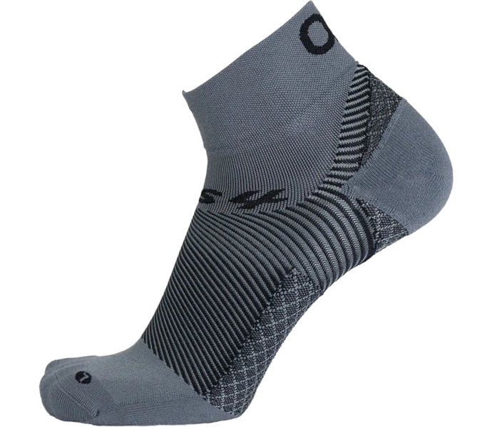 OS1st Plantar Fasciitis Crew Hälsporre strumpor Grå