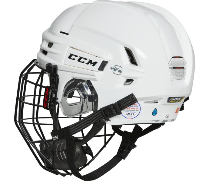 CCM Hockey HTC Tacks 910 Hockeyhjälm Vit