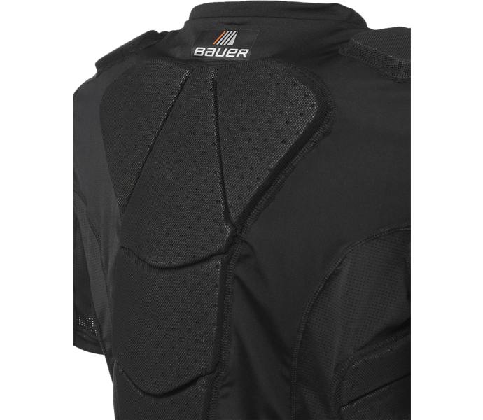 CCM Hockey Official Referee Base Layer Shirt – Form-Fitting Compression With Vented Foam Pads For Chest, Shoulders & Sides
