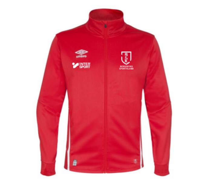 Umbro UX ELITE TRACK JACKET JR Röd