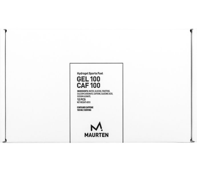 Maurten Gel 100 BOX 12 ST ENERGIGEL KOFFEIN Vit