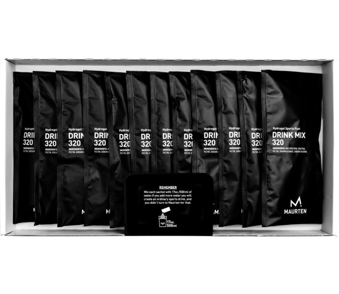 Maurten Drink Mix 320 14-pack energipulver Svart