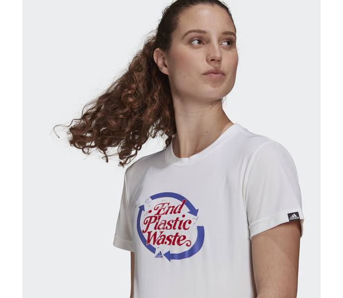 adidas W Sustainable BOS t-shirt Vit