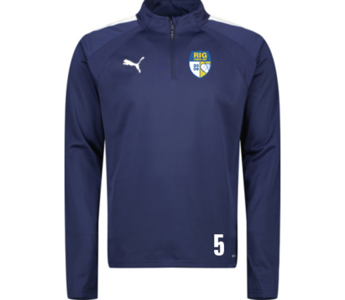 teamLiga 1/4 Zip Sr Träningströja