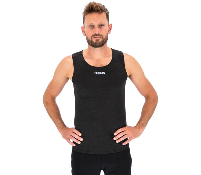 FUSION C3 SINGLET LÖPARLINNE Svart