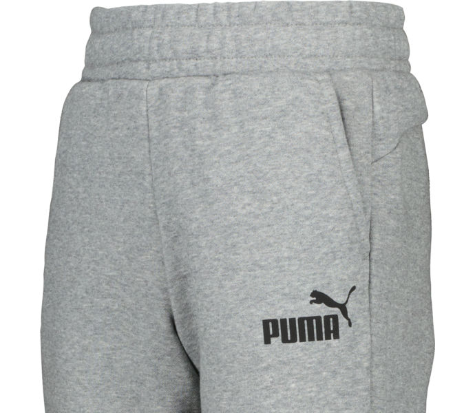 Puma Essentials Logo JR mjukisbyxor Grå