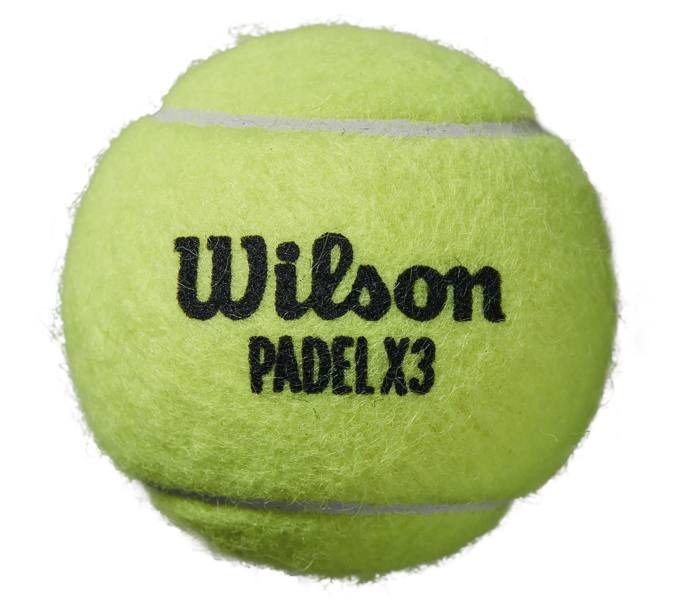 Wilson X3 Speed padelboll Grön