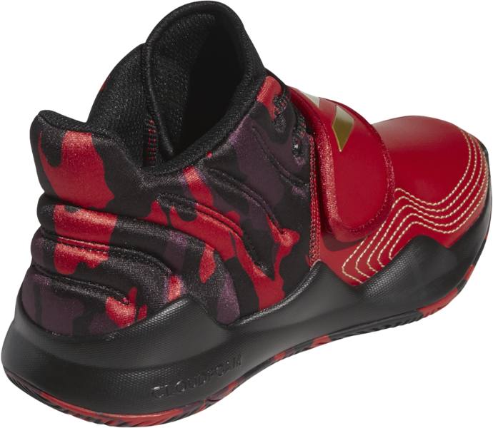 adidas Deep Threat J basketskor - SCARLE/GOLDMT/CBLACK - Köp online hos  Intersport