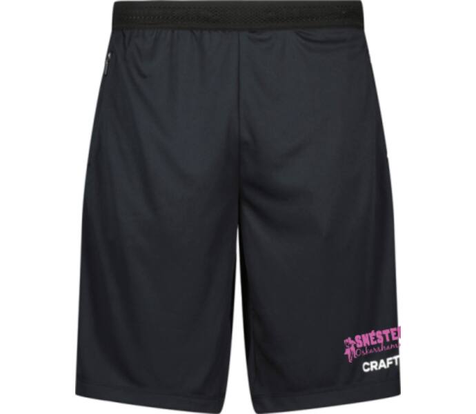 Craft Evolve Zip Pocket Shorts Svart