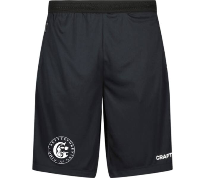 Craft Evolve Zip Pocket Shorts Svart