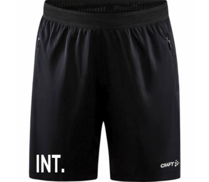 Craft Evolve Zip Pocket W Shorts Svart