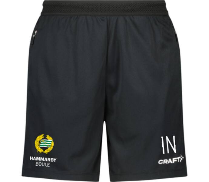 Craft Evolve Zip Pocket W Shorts Svart