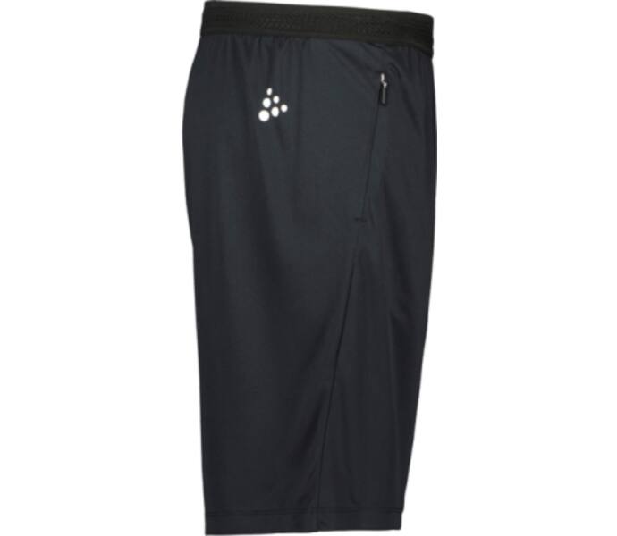 Craft Evolve Zip Pocket Jr Shorts Svart