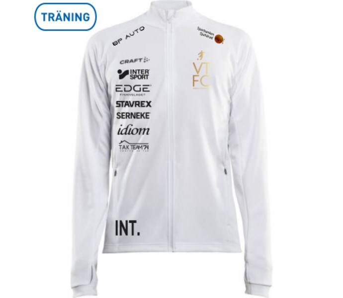 Craft Evolve Fullzip M Träningsjacka Vit