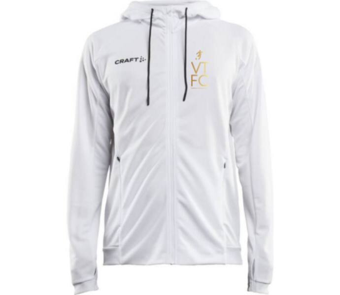 Craft Evolve Fullzip Hood Vit