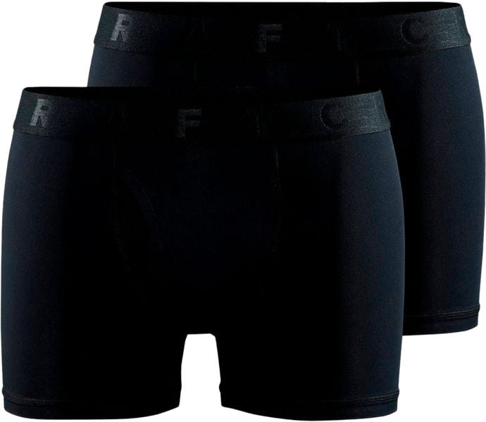 Craft CORE DRY BOXER 3-INCH 2-PACK Svart