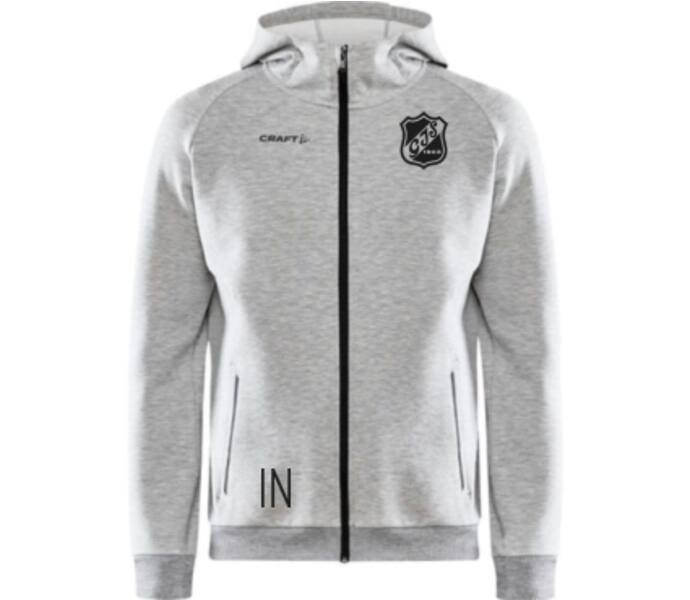 Craft Core Soul Fullzip W Hood Grå