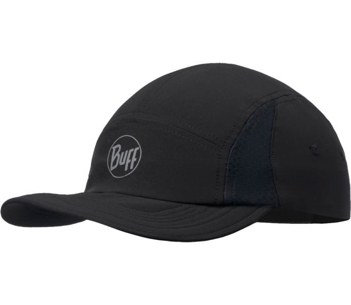 Buff 5 Panel Cap S/M Löparkeps Svart