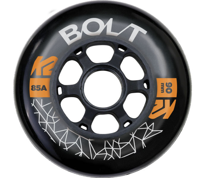K2 Sports Bolt 90 mm 4-pack inlineshjul  Svart