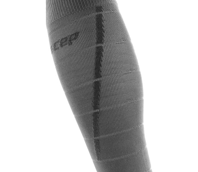 CEP Reflective compression socks W Grey Löparstrumpor Grå