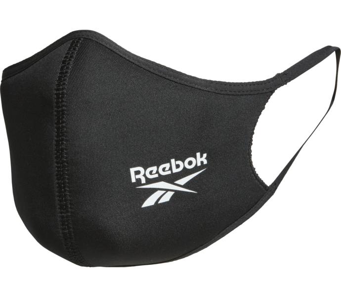 Reebok Face Cover M/L 3-pack munskydd Svart