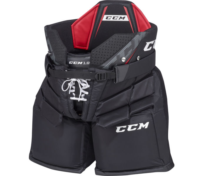 CCM Hockey Goalie 1.9 SR hockeybyxor Svart
