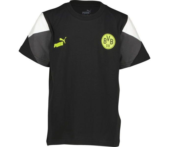 Puma Borussia Dortmund FtblCulture Jr träningst-shirt Svart