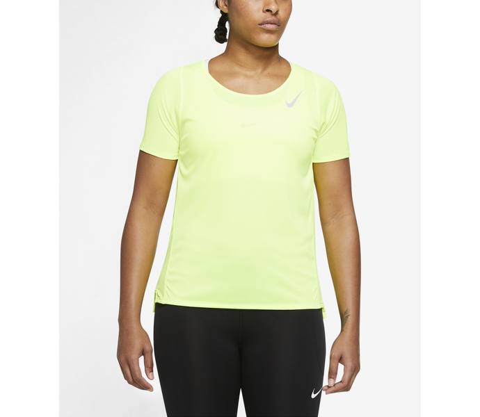 Nike Dri-FIT Race W träningt-shirt Gul