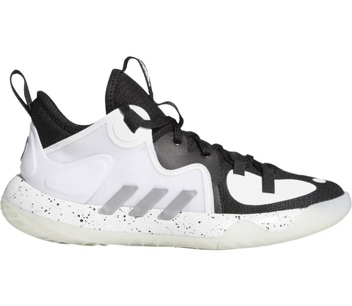adidas Harden Stepback 2.0 JR basketskor - CBLACK/SILVMT/FTWWHT - KÃ¶p online hos Intersport