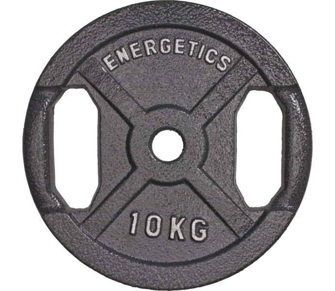 Energetics Viktskiva 10 kg  Grå