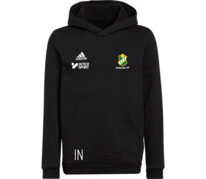 adidas Entrada22 Jr Hoody Svart