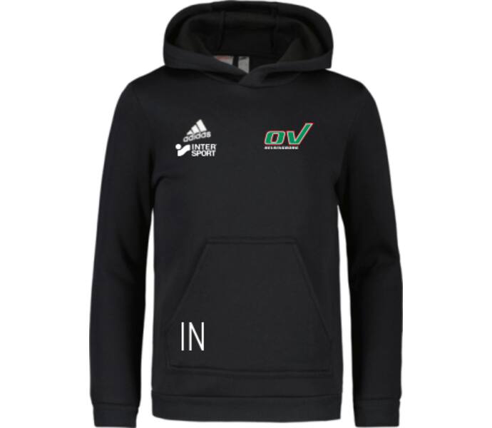 adidas Entrada22 Jr Hoody Svart