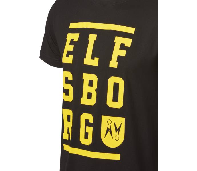 IF ELFSBORG IFE Block t-shirt Svart
