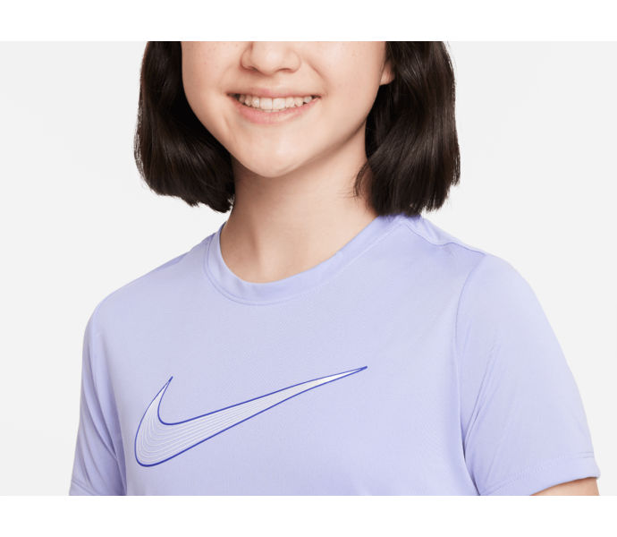 Nike Dri-FIT One JR träningst-shirt Lila