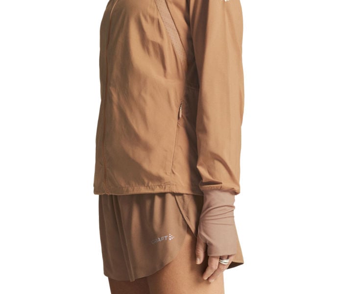 Craft ADV ESSENCE WIND JACKET Löparjacka Beige