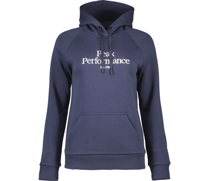 Peak Performance Original W huvtröja Blå