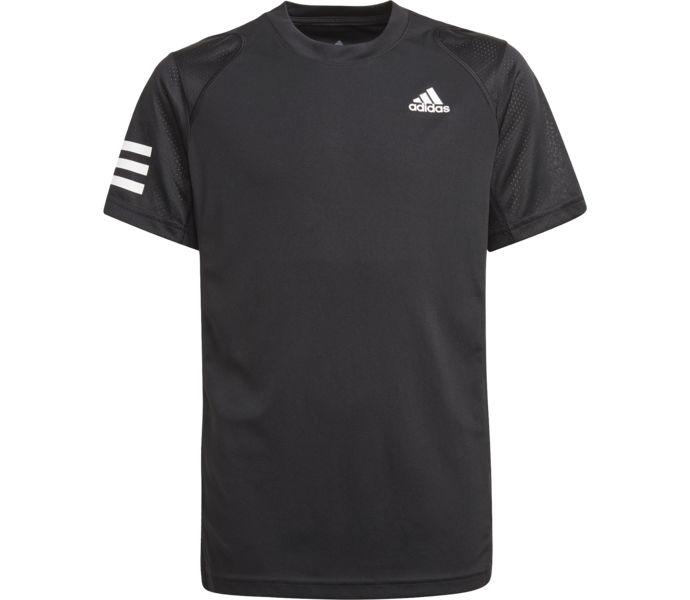 adidas Club Tennis 3-Stripes JR träningst-shirt Svart