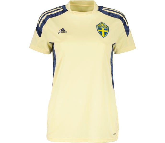 adidas Sweden Train 22 W träningst-shirt Gul