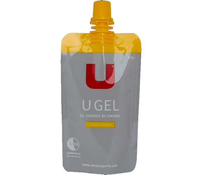 Umara U Gel (30g Carbs) Skruvkork Citron 50ml Gul