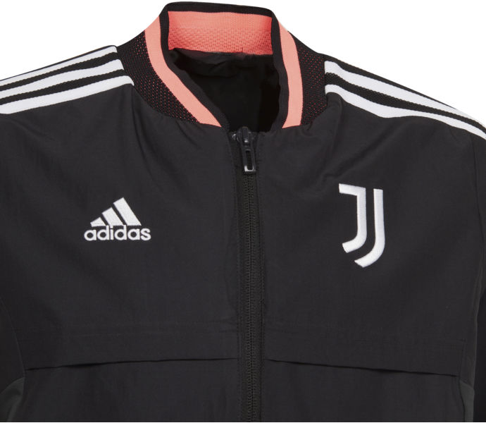 adidas Juventus Anthem JR jacka Svart