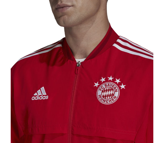 adidas FC Bayern Anthem M jacka Röd